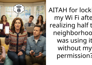 AITAH for locking my Wi Fi after realizing half the neighborhood was using it without my permission?