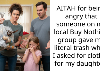 AITAH for being angry that someone on my local Buy Nothing group gave me literal trash when I asked for clothes for my daughter?