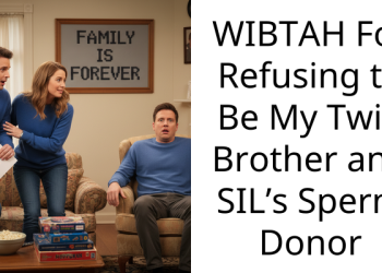 WIBTAH For Refusing to Be My Twin Brother and SIL’s S**rm Donor