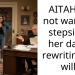 AITAH for not warning stepsister her dad is rewriting his will?