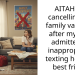 AITAH for cancelling my family vacation after my wife admitted to inappropriate texting her guy best friend