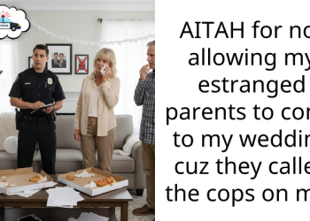 AITAH for not allowing my estranged parents to come to my wedding cuz they called the cops on me?