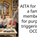 AITA for telling a family member off for purposely triggering my OCD?