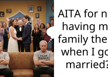 AITA for not having my family there when I got married?