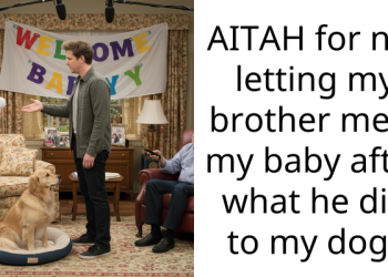 AITAH for not letting my brother meet my baby after what he did to my dog?