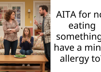 AITA for not eating something I have a minor allergy to?