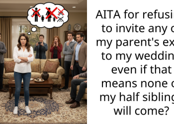 AITA for refusing to invite any of my parent’s exes to my wedding even if that means none of my half siblings will come?
