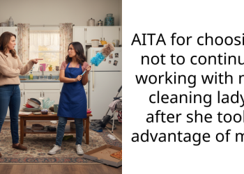 AITA for choosing not to continue working with my cleaning lady after she took advantage of me?