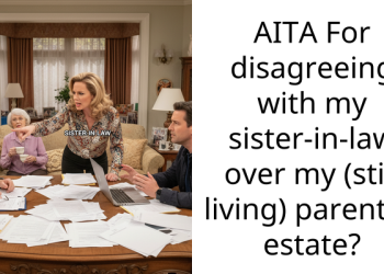 AITA For disagreeing with my sister-in-law over my (still living) parents’s estate?
