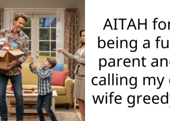 AITAH for being a fun parent and calling my ex wife greedy?