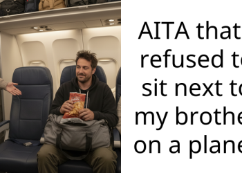 AITA that I refused to sit next to my brother on a plane?