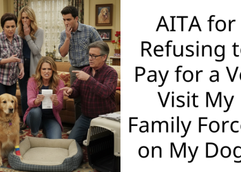 AITA for Refusing to Pay for a Vet Visit My Family Forced on My Dog?