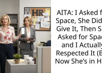 AITA: I Asked for Space, She Didn’t Give It, Then She Asked for Space and I Actually Respected It (But Now She’s in HR)?
