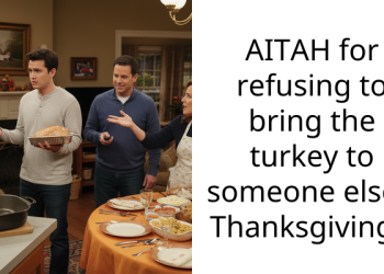 AITAH for refusing to bring the turkey to someone else’s Thanksgiving?