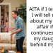 AITA if I tell my ex I will tell my BIL about my sister’s affair if she continues to see my daughters behind my back?
