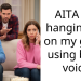 AITA for hanging up on my gf for using baby voice