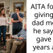 AITA for not giving my dad money he says he gave me years ago?