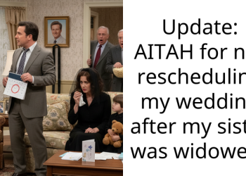 Update: AITAH for not rescheduling my wedding after my sister was widowed?