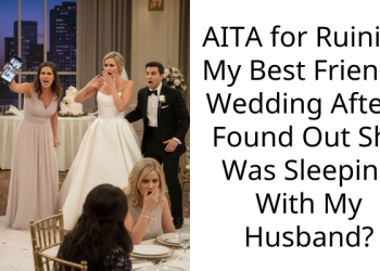 AITA for Ruining My Best Friend’s Wedding After I Found Out She Was Sleeping With My Husband?