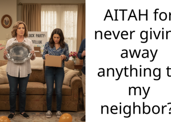 AITAH for never giving away anything to my neighbor?