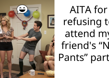 AITA for refusing to attend my friend’s “No Pants” party?