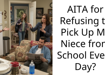 AITA for Refusing to Pick Up My Niece from School Every Day?
