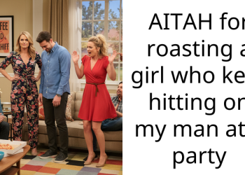 AITAH for roasting a girl who kept hitting on my man at a party