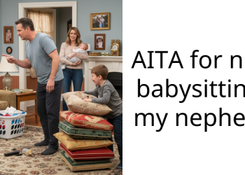 AITA for not babysitting my nephew