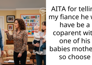AITA for telling my fiance he will have be a coparent with one of his babies mother’s so choose