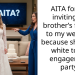 AITA for not inviting my brother’s fiancée to my wedding because she wore white to my engagement party?