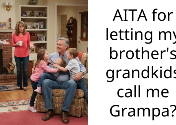 AITA for letting my brother’s grandkids call me Grampa?