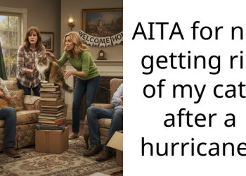 Woman Calls Host “Cruel” For Refusing To Lock Her Cats In A Car During A Hurricane