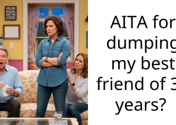 AITA for dumping my best friend of 32 years?