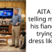 AITA for telling my dad his fiancée is trying to dress like me?
