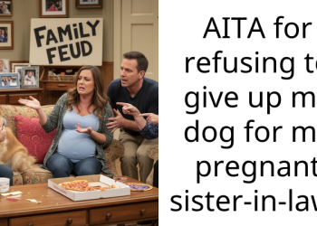 AITA for refusing to give up my dog for my pregnant sister-in-law?