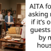 AITA for not asking my gf if it’s ok for guests stop by my house?