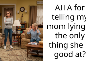 AITA for telling my mom lying is the only thing she is good at?