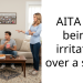 AITA for being irritated over a sock?
