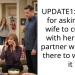 UPDATE1: AITAH for asking my wife to cut ties with her affair partner while I’m there to witness it