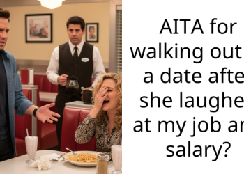 AITA for walking out of a date after she laughed at my job and salary?