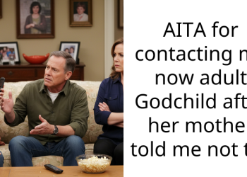 AITA for contacting my now adult Godchild after her mother told me not to?