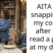 AITA for snapping at my cousin after she read a poem at my dinner