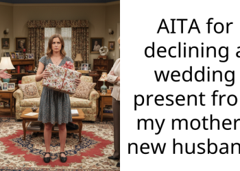 AITA for declining a wedding present from my mother’s new husband?