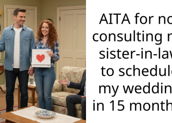 AITA for not consulting my sister-in-law to schedule my wedding in 15 months?