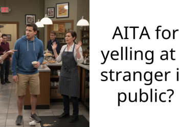 AITA for yelling at a stranger in public?