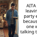 AITA for leaving a party early because no one was talking to me?