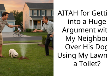 AITAH for Getting into a Huge Argument with My Neighbor Over His Dog Using My Lawn as a Toilet?