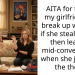 AITA for telling my girlfriend I’d break up with her if she steals again, then leaving mid-conversation when she justified the theft?