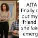 AITA for finally calling out my flaky friend after she faked an emergency