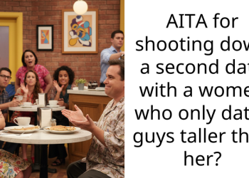 AITA for shooting down a second date with a women who only dates guys taller than her?